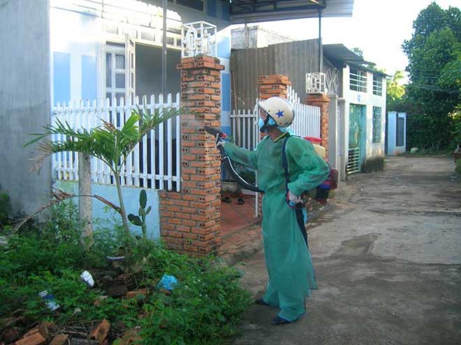 Quy trình phun thuốc diệt muỗi tại Trung tâm diệt mối Xuân Hồng 1